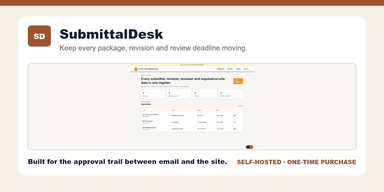 AZ-FIVE SubmittalDesk